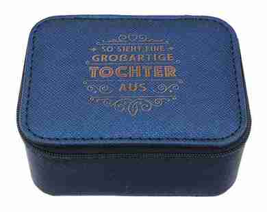 Schmuckbox Blau Tochter 