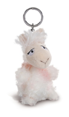 DEL clé lumière peluche lama Flokatina 9cm