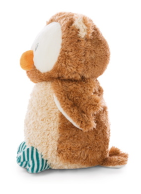 Bébé chouette Owlino 30cm debout avec tête articulée