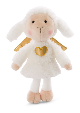 Ange gardien mouton La La Lammie 30cm dans boîte cadeau