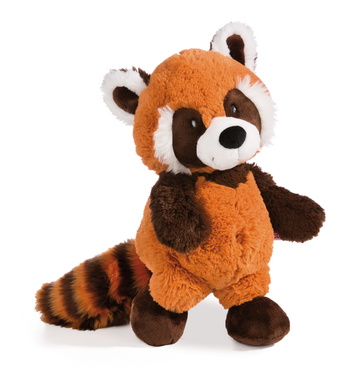 Panda rouge 25cm bras ballants 