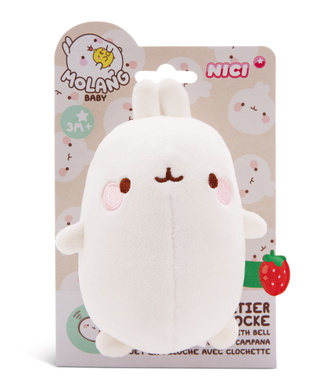 Molang avec cloche 12cm 