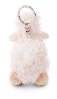 Porte-clés mouton blanc 