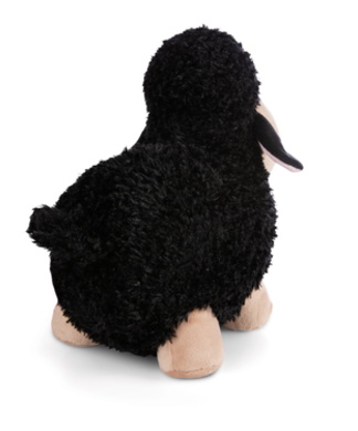 Schaf schwarz 13cm stehend 