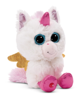 Licorne Glowy Kaddi 15cm bras ballants 