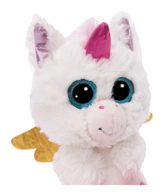 Licorne Glowy Kaddi 15cm bras ballants 