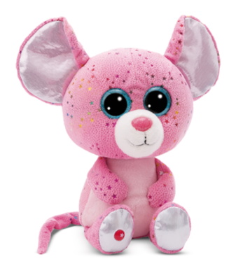 Souris Miss Mausie 25cm bras ballants 