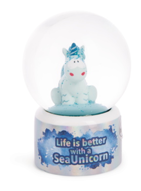 Schüttelkugel Einhorn Aquario 