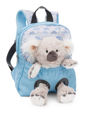 Rucksack hellblau mit Koala 