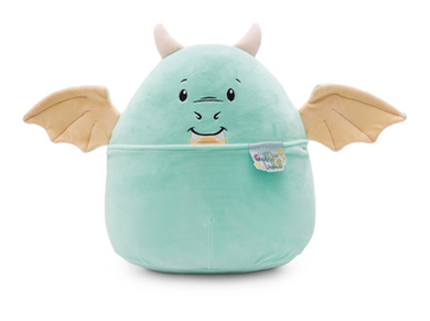 Coussin en forme dragon 30cm 