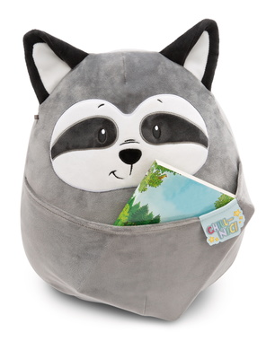 Kissen Waschbär 30cm figürlich 