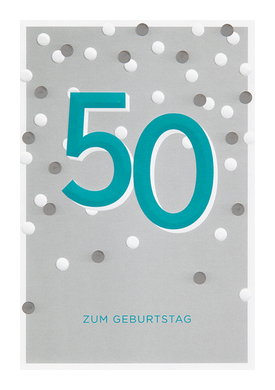 Zahlengeburtstag 50 