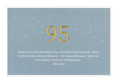 Zahlengeburtstag 95 