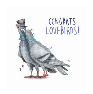 Greeting Card Tauben 