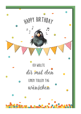 Be You Happy Birthday cellofrei