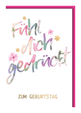 Be You Geburtstag cellofrei