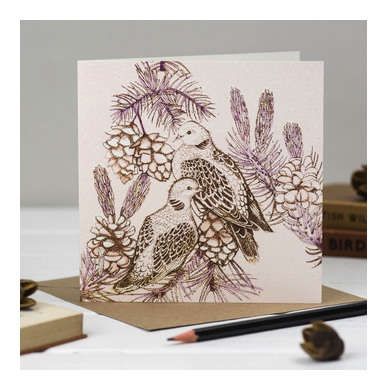 Doves Greeting Card BB12