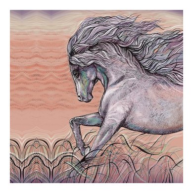 Horse Greeting Card TW109
