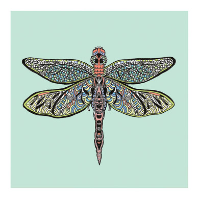 Dragonfly Greeting Card 