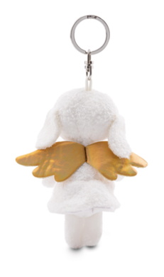 Porte-clés ange gardien Mouton avec étoile