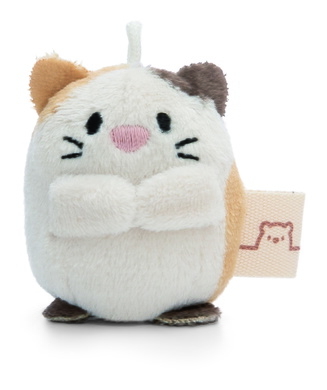 Katze Angy beige gefleckt 5cm 