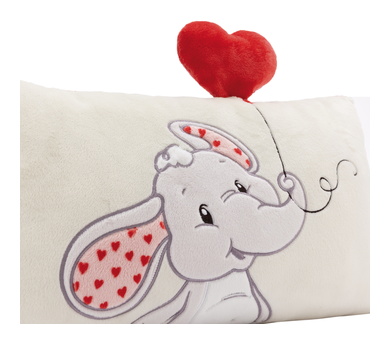 Coussin Love éléphant 