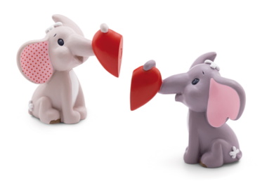 Love Elefant in Geschenkverpackung 2er Set, 8 Stück im Display