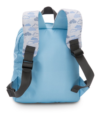 Rucksack hellblau mit Hase 