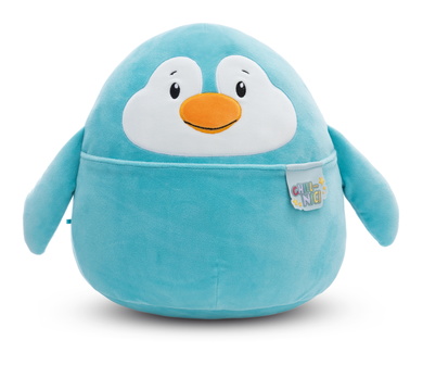 Coussin en forme pingouin 20cm 