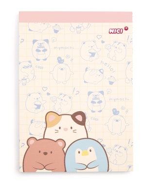 Bloc-notes mymochi A6 12 pcs. dans display