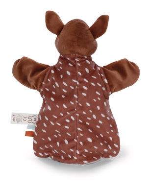 Doudou marionnette faon 