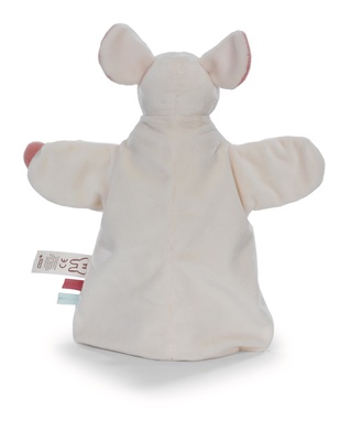 Doudou marionnette souris 