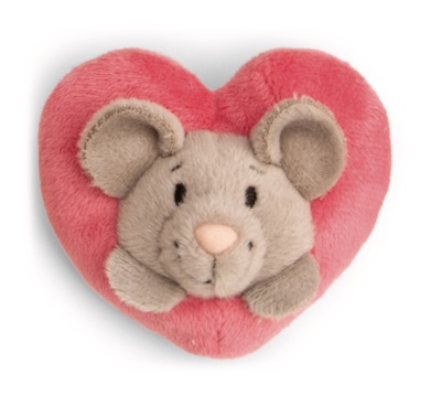 Mini Magnicis souris avec coeur 