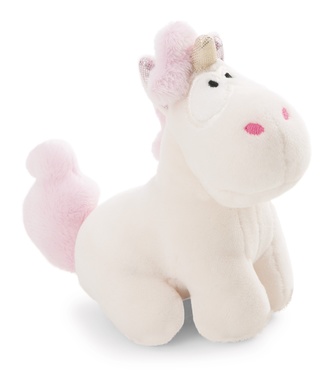 Einhorn Creamy Pink sitzend 12cm nur im Set erhältlich