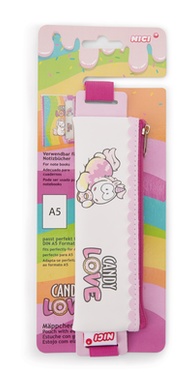 Mäppchen Theodor & Friends mit Gummiband / nur im Set erhältlich