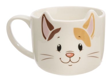 Tasse chat tricolore 