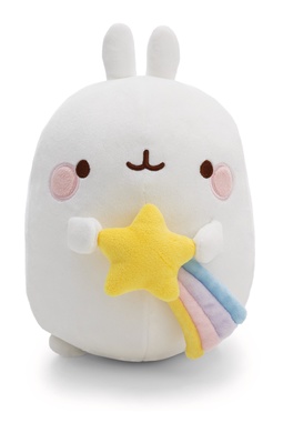 Molang avec étoile filante 16cm dans boîte cadeau