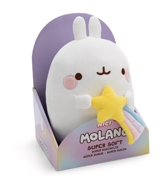 Molang avec étoile filante 16cm dans boîte cadeau