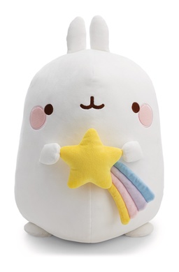 Molang avec étoile filante 48cm 