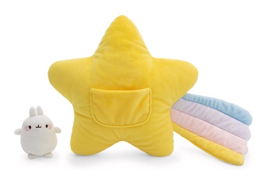Coussin étoile filante avec Molang 