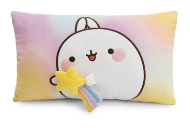 Coussin Molang avec étoile filante 