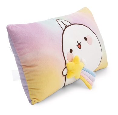 Coussin Molang avec étoile filante 