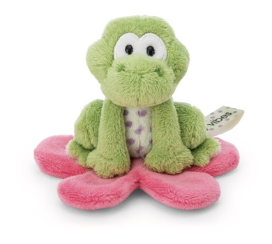 Grenouille Fridolin Frog sur nénufar 7cm 