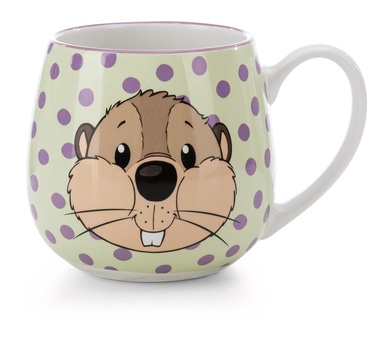 Tasse castor Harry Woodsnacker & grenouille Fridolin Frog