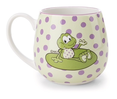 Tasse castor Harry Woodsnacker & grenouille Fridolin Frog