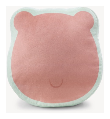 Coussin ours Nomo avec croissant 