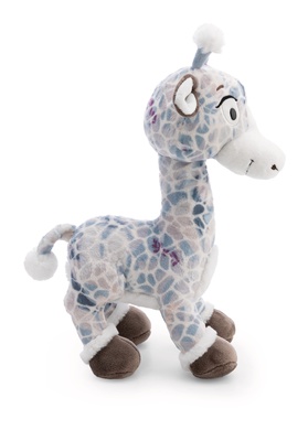 Giraffe Winny Winterfur 27cm stehend 