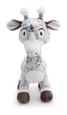 Giraffe Winny Winterfur 27cm stehend 
