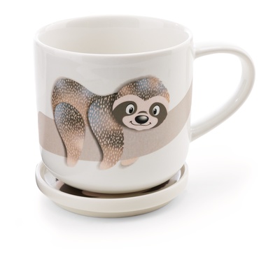 Tasse mit Deckel Faultier Izzy Icetumbler