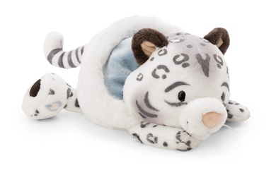 Schneeleopard Eleni Snowbell 30cm liegend